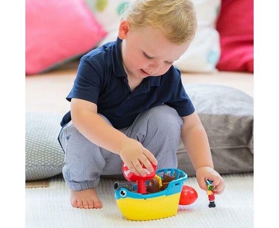 Развивающая игрушка Wow Toys Корабль Пип (10348), изображение 3 Развивающая игрушка Wow Toys Корабль Пип (10348), изображение 3