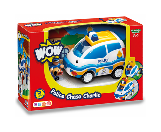 Развивающая игрушка Wow Toys Полицейский патруль Чарли (04050), изображение 5 Развивающая игрушка Wow Toys Полицейский патруль Чарли (04050), изображение 5