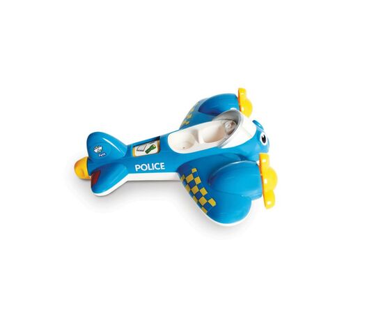 Развивающая игрушка Wow Toys Полицейский самолет Пит (10309), изображение 3 Развивающая игрушка Wow Toys Полицейский самолет Пит (10309), изображение 3