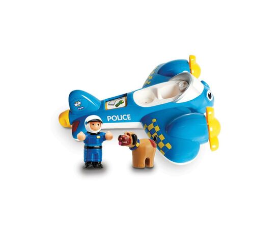 Развивающая игрушка Wow Toys Полицейский самолет Пит (10309), изображение 7 Развивающая игрушка Wow Toys Полицейский самолет Пит (10309), изображение 7