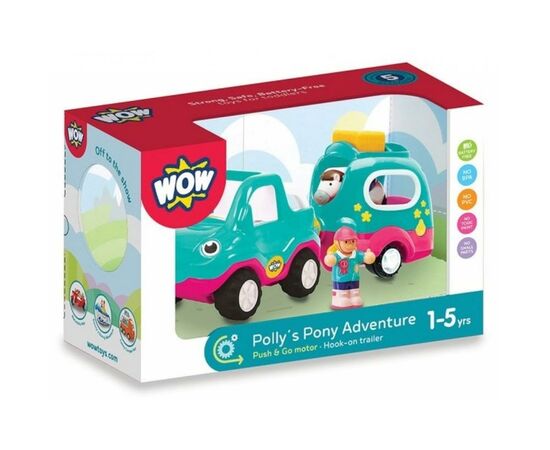 Развивающая игрушка Wow Toys Приключения Пони Полли (10349), изображение 4 Развивающая игрушка Wow Toys Приключения Пони Полли (10349), изображение 4