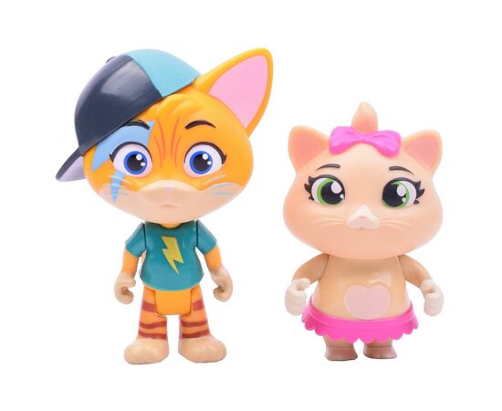 Фигурка 44 Cats 2 фигурки Спалах и Пилу Суперсилы (34113)