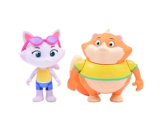 Фигурка 44 Cats 2 фигурки Фрикадель и Миледи Суперсилы (34114)