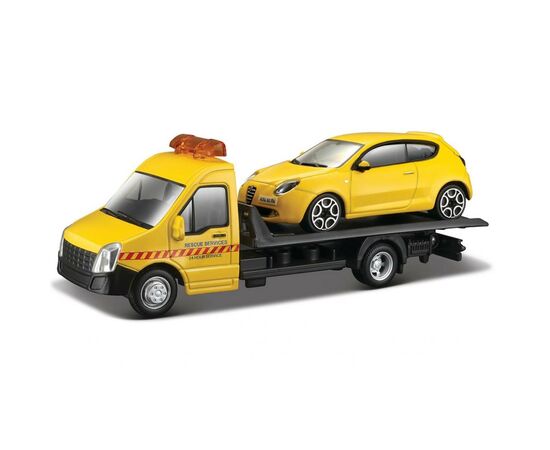Спецтехніка Bburago автоперевізник з автомоделлю Alfa Romeo (18-31406)