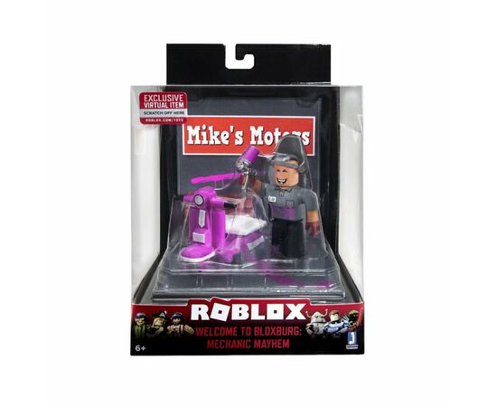 Фігурка для геймерів Jazwares Roblox Desktop Series Welcome to Bloxburg: Mechanic Mayhem W (ROB0308), зображення 2 Фігурка для геймерів Jazwares Roblox Desktop Series Welcome to Bloxburg: Mechanic Mayhem W (ROB0308), зображення 2