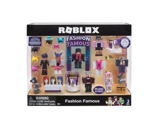 Фигурка для геймеров Jazwares Roblox Environmental Set Fashion Famous W1.5 (19821R), изображение 6 Фигурка для геймеров Jazwares Roblox Environmental Set Fashion Famous W1.5 (19821R), изображение 6