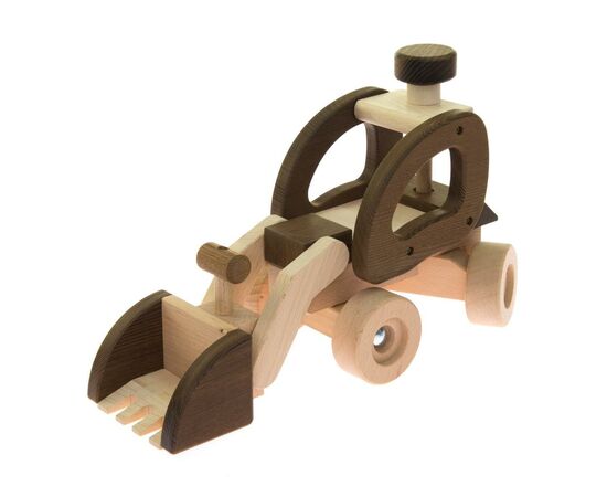 Машина Goki деревянная Экскаватор (натуральный) (55910), изображение 2