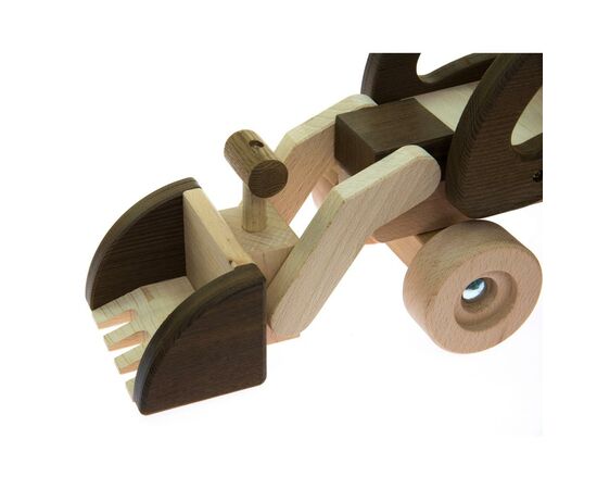 Машина Goki деревянная Экскаватор (натуральный) (55910), изображение 3