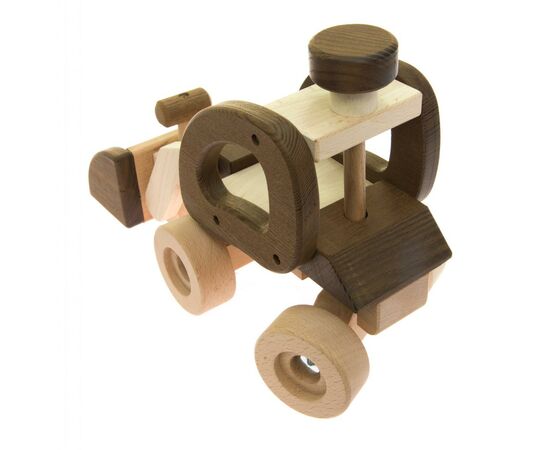 Машина Goki деревянная Экскаватор (натуральный) (55910), изображение 4