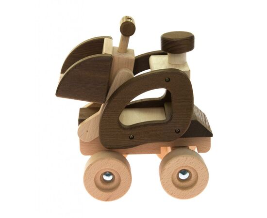 Машина Goki деревянная Экскаватор (натуральный) (55910), изображение 5