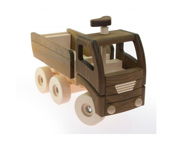 Машина Goki дерев'яна Самоскид (натуральний) (55914), зображення 5 Машина Goki дерев'яна Самоскид (натуральний) (55914), зображення 5