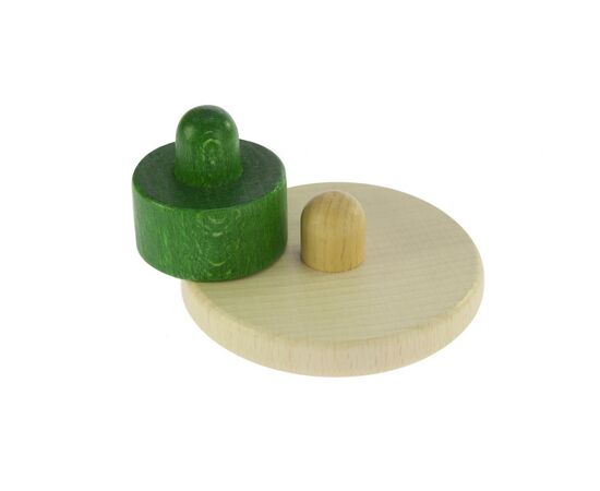 Развивающая игрушка Nic Пирамидка деревянная этажная разноцветная (NIC2312), изображение 3 Развивающая игрушка Nic Пирамидка деревянная этажная разноцветная (NIC2312), изображение 3