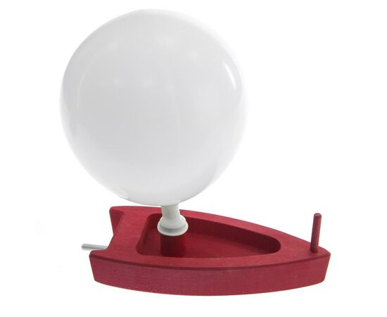 Машина Nic Шлюпка дерев'яна червона (NIC526460), зображення 6 Машина Nic Шлюпка дерев'яна червона (NIC526460), зображення 6