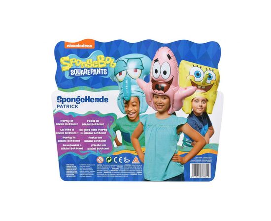Фигурка SpongeHeads головной убор SpongeHeads Patrick (EU690602), изображение 6 Фигурка SpongeHeads головной убор SpongeHeads Patrick (EU690602), изображение 6