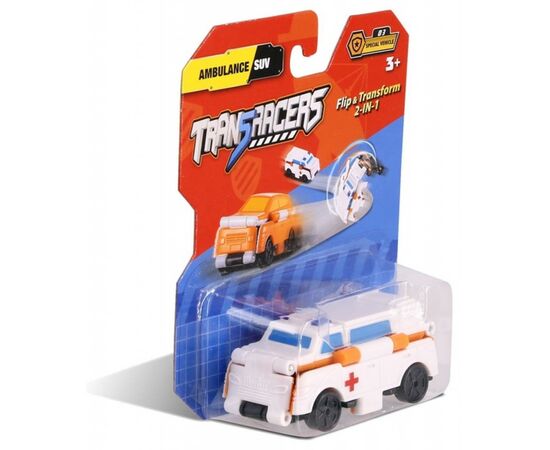 Машина TransRacers 2-в-1 Скорая помощь & Внедорожник (YW463875-06)