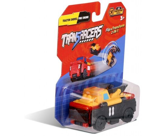 Машина TransRacers 2-в-1 Экскаватор & Пожарная машина (YW463875-14)