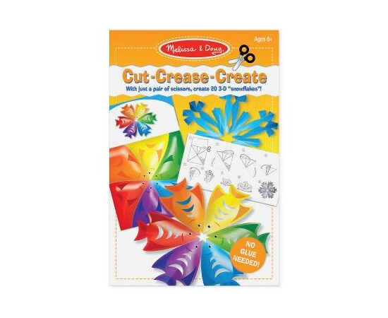 Набір для творчості Melissa&Doug "Создай бумажные снежинки" (MD4230)