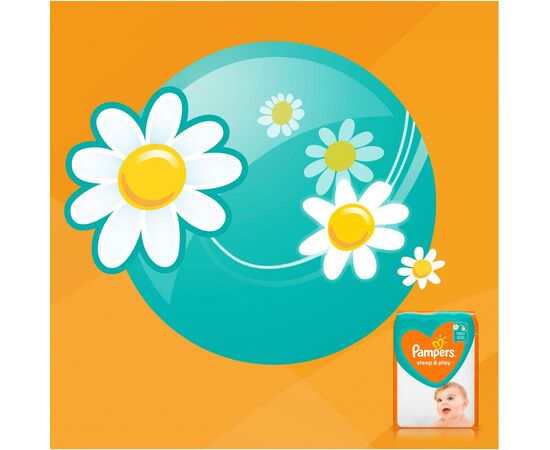 Подгузник Pampers Sleep & Play Midi Размер 3 (6-10 кг), 58 шт (4015400224211), изображение 5