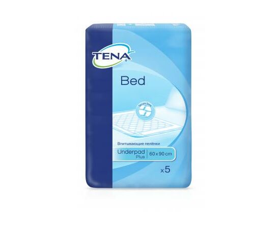 Пеленки для младенцев Tena Bed Plus 60х90 см 5 шт (7322540247879/7322540801934)