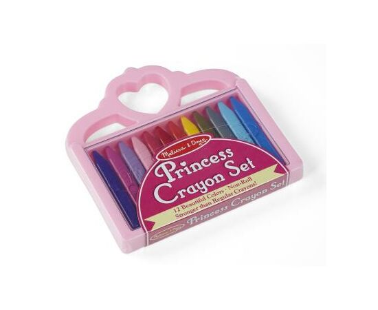 Набор для творчества Melissa&Doug Мелки полимерные Принцесса 12 цветов (MD4155), изображение 2 Набор для творчества Melissa&Doug Мелки полимерные Принцесса 12 цветов (MD4155), изображение 2