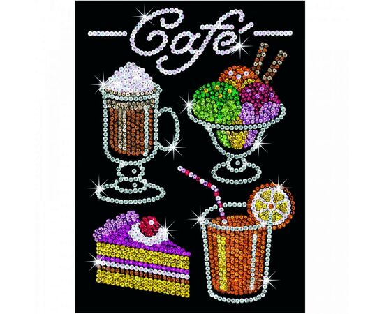 Набор для творчества Sequin Art BLUE Cafe (SA1424)