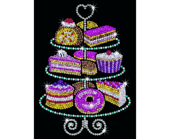 Набор для творчества Sequin Art BLUE Cakestand (SA1423)