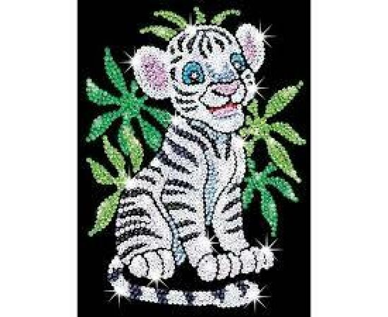 Набір для творчості Sequin Art RED Toby the White Tiger Cub (SA0906)