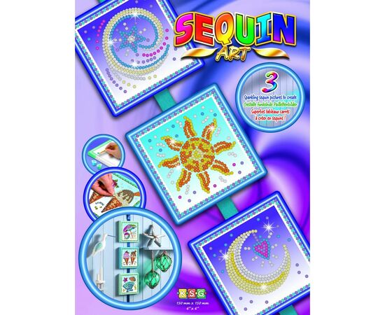 Набір для творчості Sequin Art SEASONS Cosmic ,Sun,Moon and Stars (SA1511)