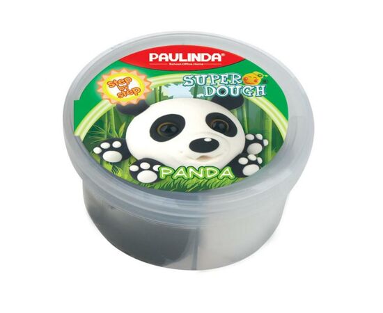 Набір для творчості Paulinda Super dough 40г Панда (PL-081394-7)