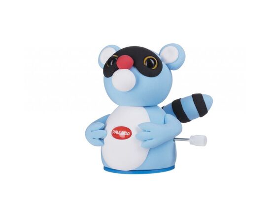 Набор для творчества Paulinda Super Dough Circle Baby Енот заводной механизм, синий (PL-081177-2), изображение 3 Набор для творчества Paulinda Super Dough Circle Baby Енот заводной механизм, синий (PL-081177-2), изображение 3