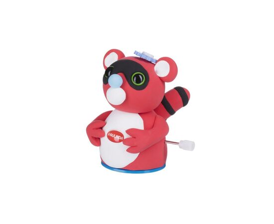 Набор для творчества Paulinda Super Dough Circle Baby Енот крутящийся механизм, красный (PL-081177-1)