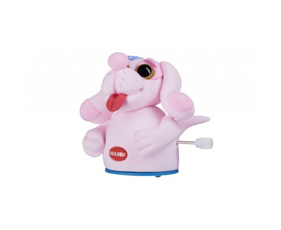 Набор для творчества Paulinda Super Dough Circle Baby Собака заводной механизм, розовая (PL-081177-5)