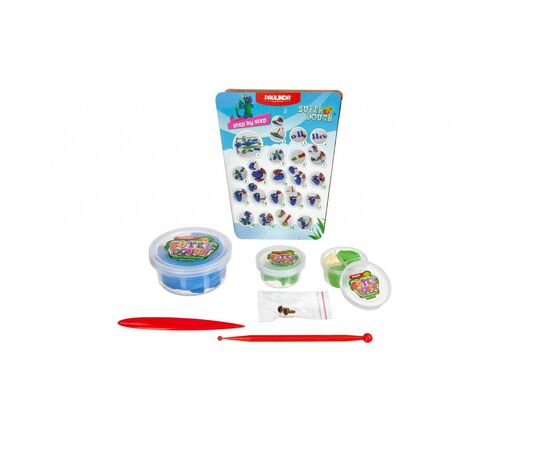 Набор для творчества Paulinda Super Dough Cool Dragon Дракон синий (PL-081378-16), изображение 2 Набор для творчества Paulinda Super Dough Cool Dragon Дракон синий (PL-081378-16), изображение 2