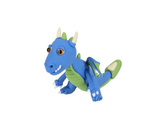 Набор для творчества Paulinda Super Dough Cool Dragon Дракон синий (PL-081378-16), изображение 4 Набор для творчества Paulinda Super Dough Cool Dragon Дракон синий (PL-081378-16), изображение 4