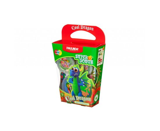 Набор для творчества Paulinda Super Dough Cool Dragon Дракон синий (PL-081378-16)