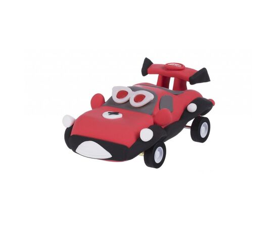 Набір для творчості Paulinda Super Dough Racing time Машинка красная, инерционный механиз (PL-081161-4)