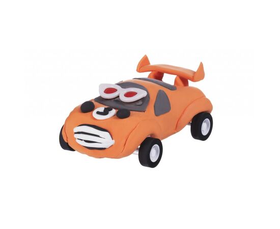 Набор для творчества Paulinda Super Dough Racing time Машинка оранжевая, инерционный механ (PL-081161-3), изображение 2 Набор для творчества Paulinda Super Dough Racing time Машинка оранжевая, инерционный механ (PL-081161-3), изображение 2