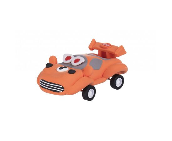 Набор для творчества Paulinda Super Dough Racing time Машинка оранжевая, инерционный механ (PL-081161-3), изображение 3 Набор для творчества Paulinda Super Dough Racing time Машинка оранжевая, инерционный механ (PL-081161-3), изображение 3