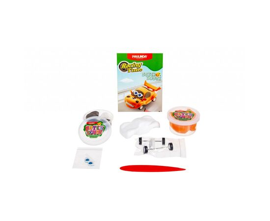 Набор для творчества Paulinda Super Dough Racing time Машинка оранжевая, инерционный механ (PL-081161-3), изображение 4 Набор для творчества Paulinda Super Dough Racing time Машинка оранжевая, инерционный механ (PL-081161-3), изображение 4
