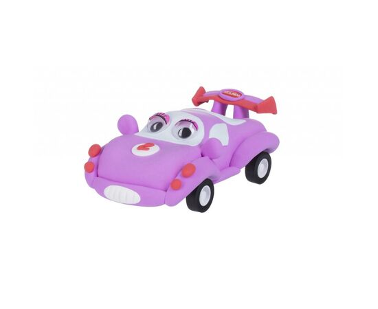 Набір для творчості Paulinda Super Dough Racing time Машинка розовая инерционный механизм (PL-081161-2)