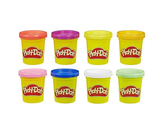 Набор для творчества Hasbro Play Doh 8 цветов Радуга (E5044_E5062), изображение 2 Набор для творчества Hasbro Play Doh 8 цветов Радуга (E5044_E5062), изображение 2