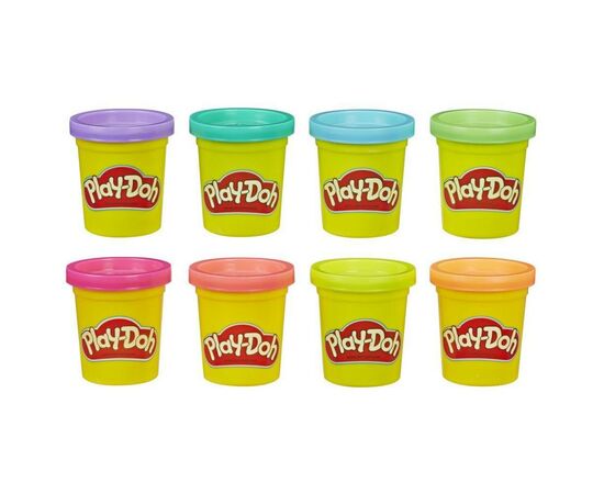 Набор для творчества Hasbro Play Doh 8 цветов Неон (E5063), изображение 2 Набор для творчества Hasbro Play Doh 8 цветов Неон (E5063), изображение 2