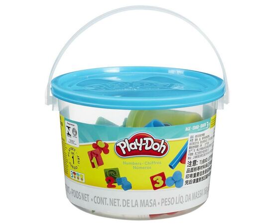 Набор для творчества Hasbro Play-Doh Мини ведерко Цифры (23414_23326)