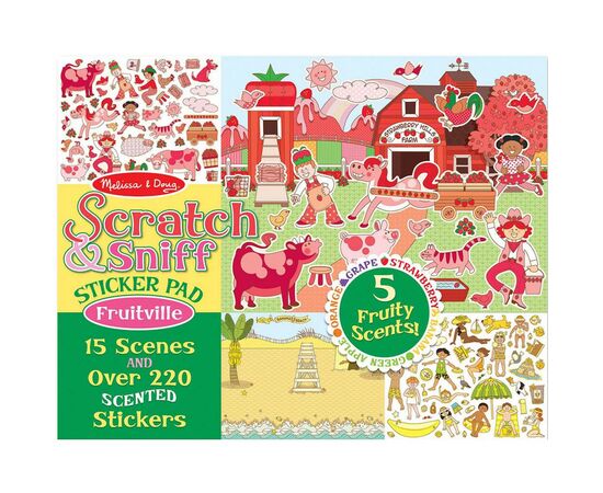 Набір для творчості Melissa&Doug Ароматичні наклейки Фруктоград (MD12193)