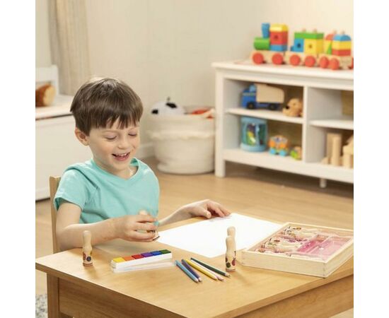 Набор для творчества Melissa&Doug Набор штампов День рождения (MD12306), изображение 5 Набор для творчества Melissa&Doug Набор штампов День рождения (MD12306), изображение 5