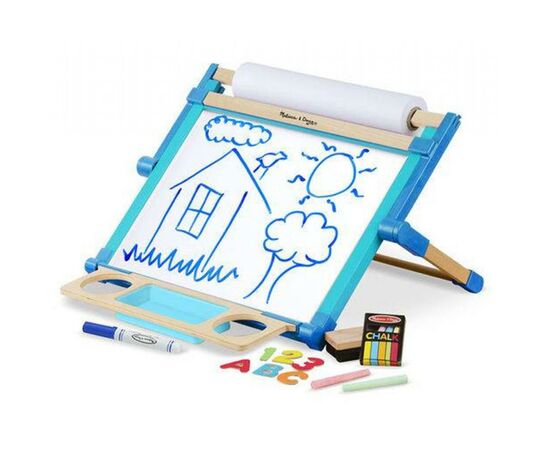 Набор для творчества Melissa&Doug Настольный мольберт с магнитной доской (MD12790)