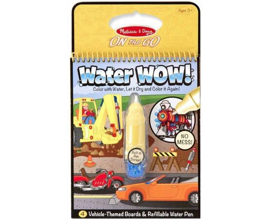 Набір для творчості Melissa&Doug Чарівна водна розмальовка Транспорт (MD15375)
