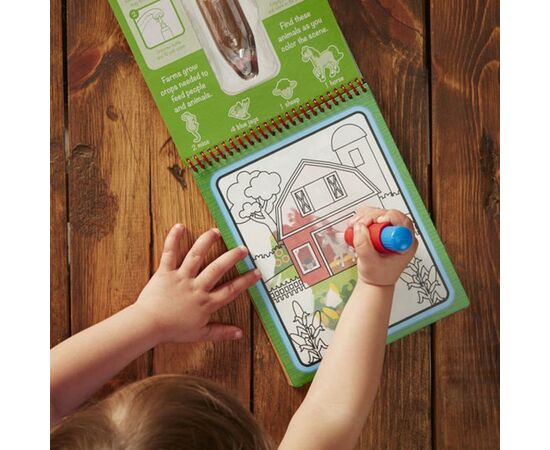 Набір для творчості Melissa&Doug Водна розмальовка Ферма (MD19232), зображення 5 Набір для творчості Melissa&Doug Водна розмальовка Ферма (MD19232), зображення 5