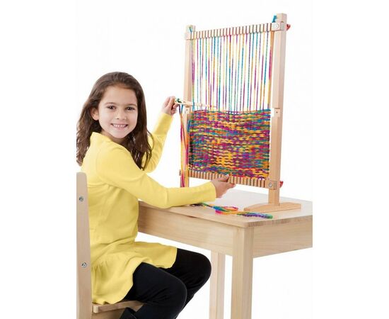 Набор для творчества Melissa&Doug Большой ткацкий станок (MD19381), изображение 2 Набор для творчества Melissa&Doug Большой ткацкий станок (MD19381), изображение 2