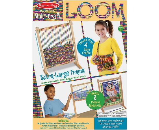 Набір для творчості Melissa&Doug Великий ткацький станок (MD19381)